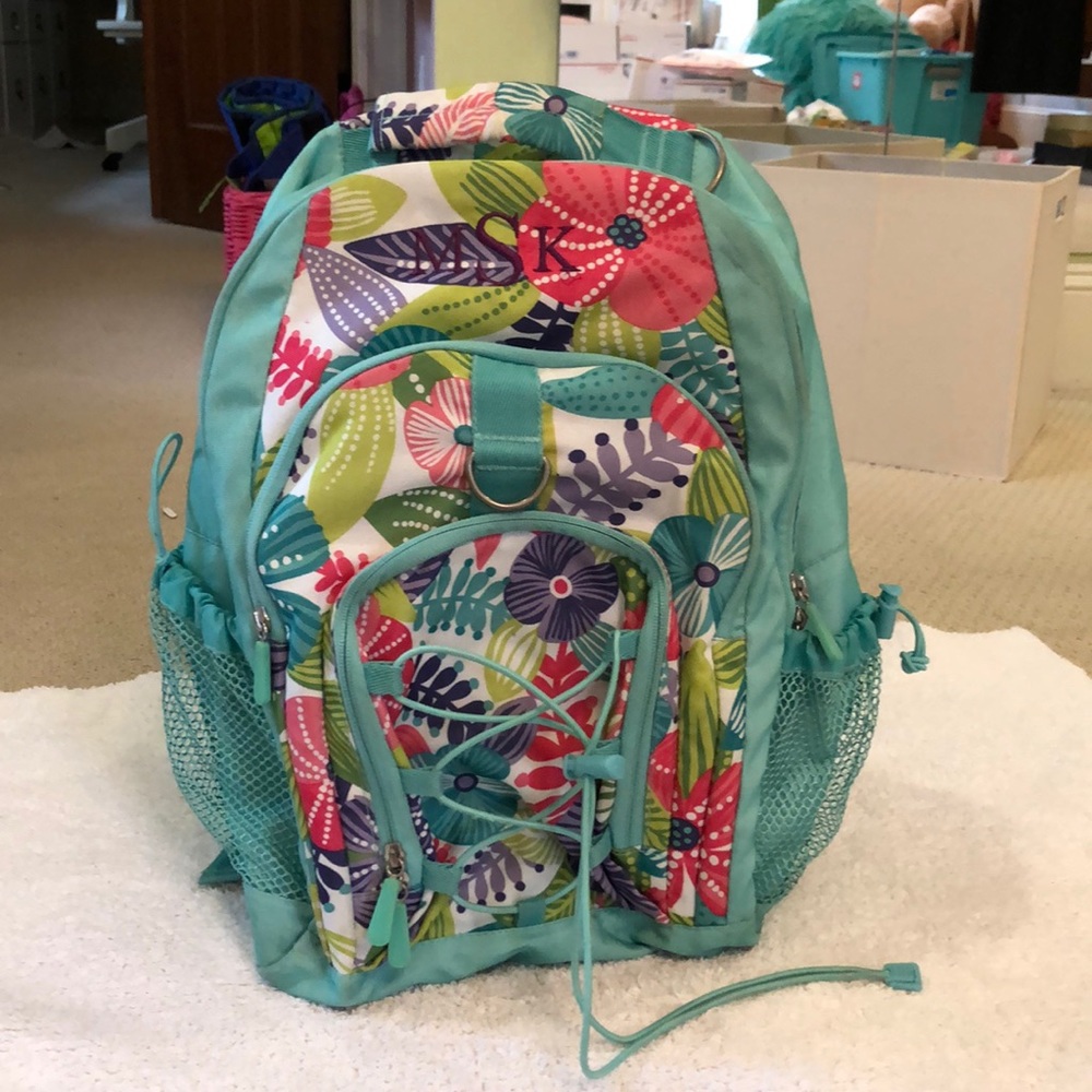 Pottery Barn Kids Monogrammed Backpack